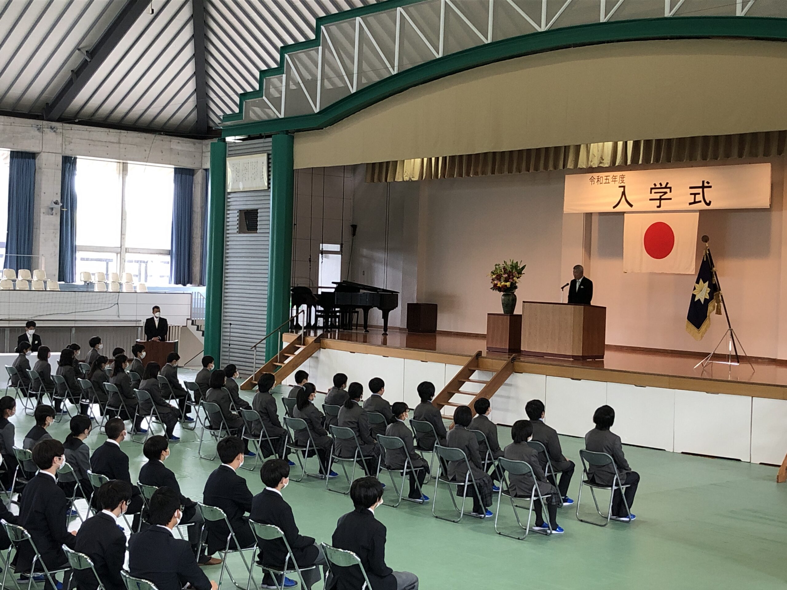 入学式を挙行いたしました - 津田学園中学校・高等学校 | 津田学園