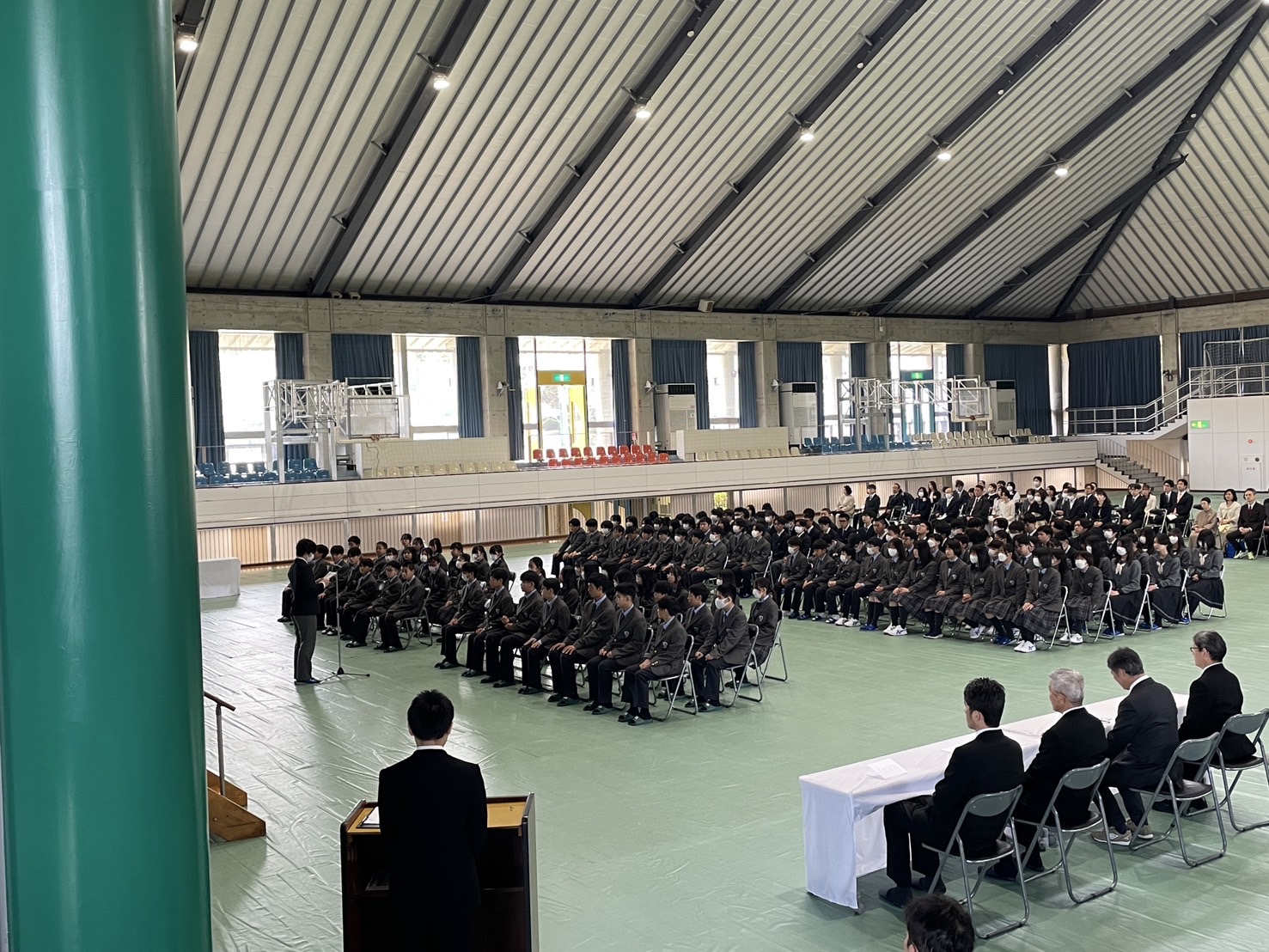 入学式を挙行しました - 津田学園中学校・高等学校 | 津田学園中学校