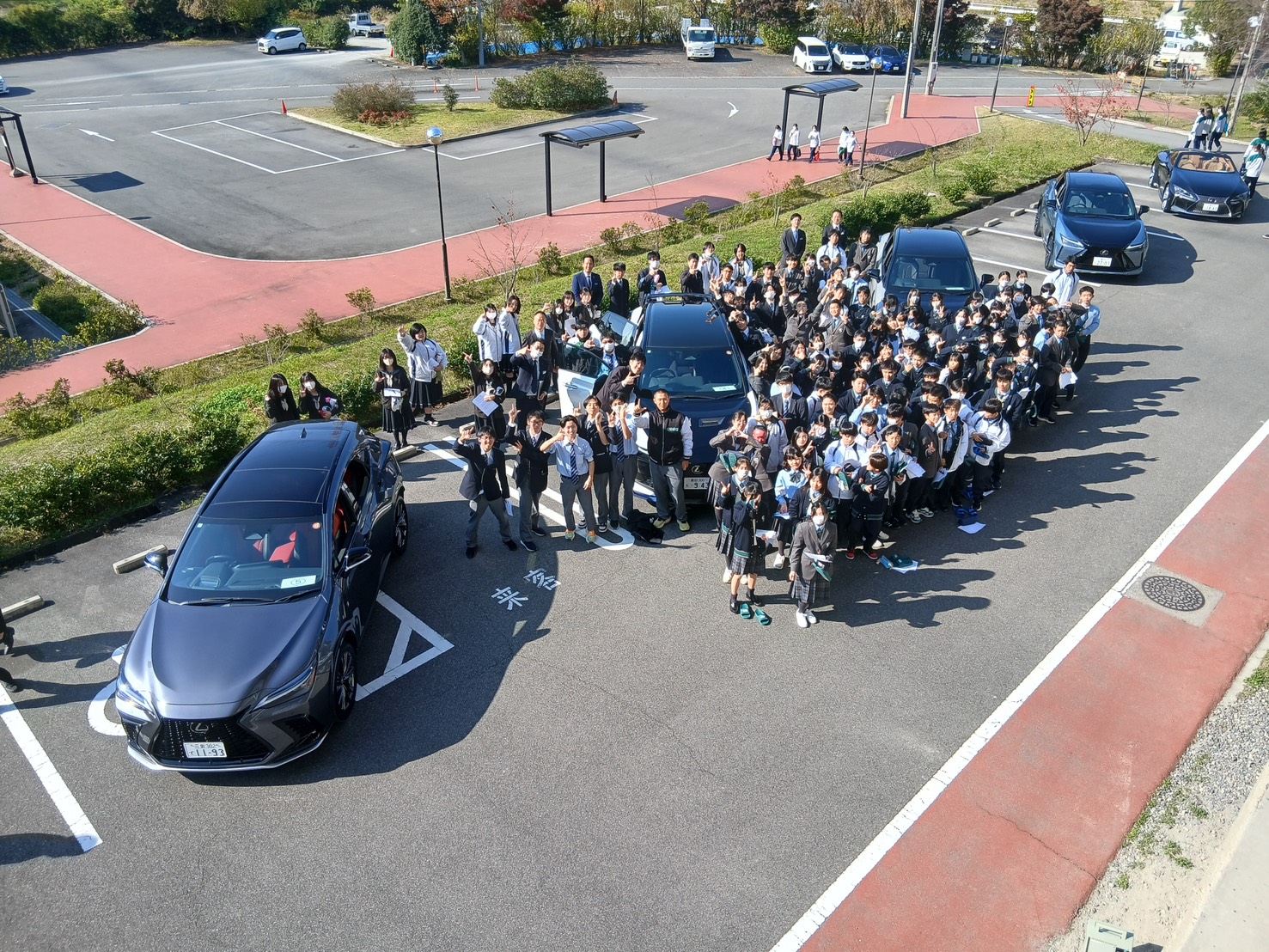 レクサスによる環境学習講座 - 津田学園中学校・高等学校 | 津田学園