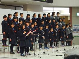小学校　クリスマスコンサート（29.12）1